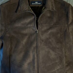 Dockers Men's Dark Brown Lightweight Jacket